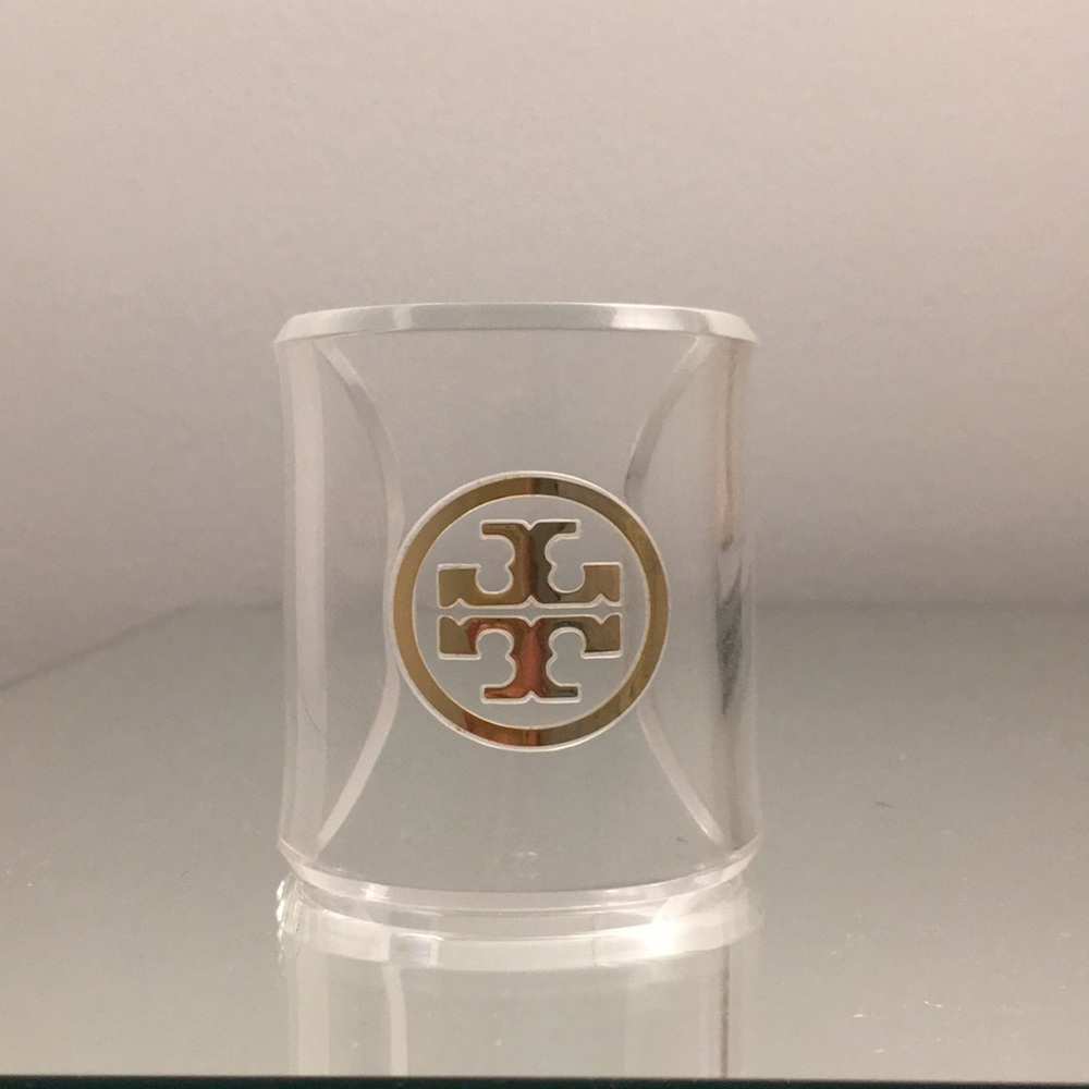 Tory Burch lucite cuff bracelet